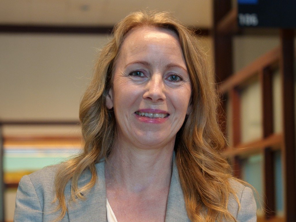 The Ombudsperson, photographed at ADB headquarters.